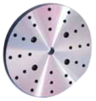 Grind-All Fixture 6" Hardened Face Plate -- #10-90 - Exact Industrial Supply
