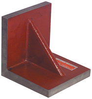 3 x 3 x 3" - Precision Ground Plain Angle Plate - Exact Industrial Supply