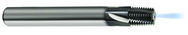 3/8-18 4FL Carbide Thread Mill NPTF Tap-Coolant Thru-TiCN - Exact Industrial Supply