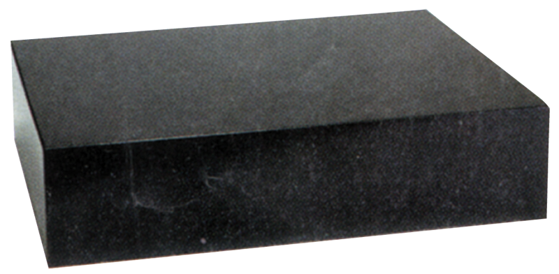 9 x 12" - Grade B 0-Ledge 3'' Thick - Granite Surface Plate - Exact Industrial Supply