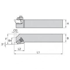 NSR164C W TOOLHOLDER - Exact Industrial Supply