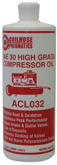 #ACL130 - 1 Gallon - HAZ58 - Air Compressor Oil - Exact Industrial Supply