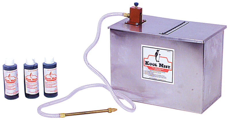 General Purpose Misting System with Stainless Steel Tank (3 Gallon Tank Capacity)(2 Outlets) - Exact Industrial Supply