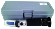 Refractometer with carring case 0-32 Brix Scale; includes case & sampler - Exact Industrial Supply