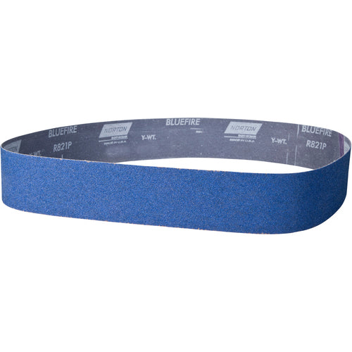 2-1/2X60 80G BLUEFIRE NARROW BELT - Exact Industrial Supply