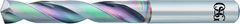 #3 EXOCARB AD-4XD DRILL-TIALN - Exact Industrial Supply