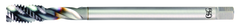 M22X1.5X200 D6 4FL SP FL TAP TICN - Exact Industrial Supply