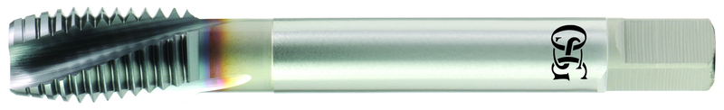 M8x1.25 3 Fl D5 VC-10 Spiral Point Tap-- V Coating - Exact Industrial Supply