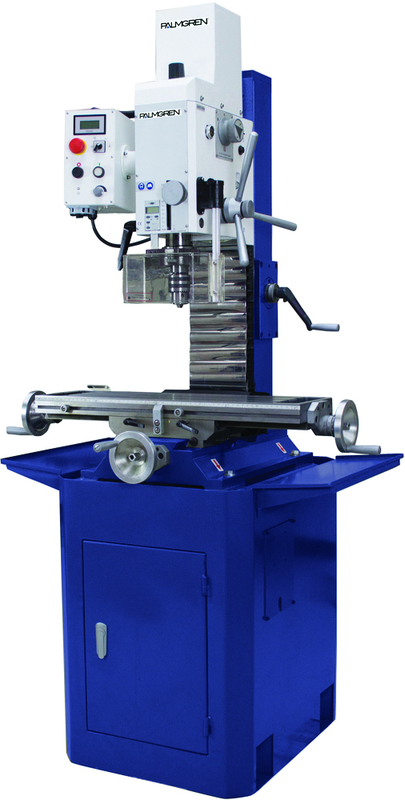 17" Gear Head Milling Machine, Variable Speed, 3HP, 230V, 1PH - Exact Industrial Supply