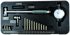 35-150mm Dial Bore Gage Set - .01mm Graduation - Extended Range - Exact Industrial Supply