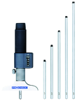 Mechanical Digital Depth Micrometer - 0-6" Range - 4" Base - .001" Graduation - Exact Industrial Supply