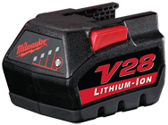 #48-11-2830 - 28V - Fits: Milwaukee 072424 - Battery Pack - Exact Industrial Supply
