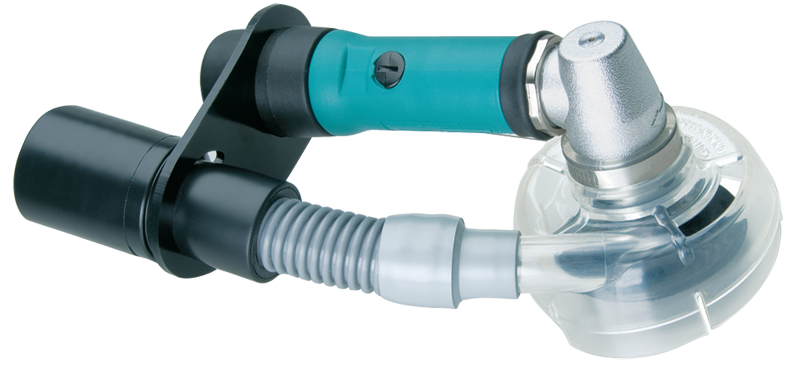 #50561 - 3" - Disc Sander - Air Powered - Vacuum Type - Exact Industrial Supply