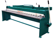 Sheet Metal Shear-Manual - #SK1020; 20 Gauge Capacity (Mild Steel) - Exact Industrial Supply