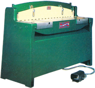 Hydraulic Sheet Metal Shear - #NH5216; 16 Gauge Capacity (Mild Steel); 3HP Motor - Exact Industrial Supply