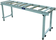 #3080 9 Roller Table 500 lbs Capacity - Exact Industrial Supply