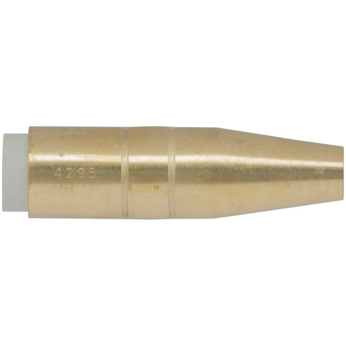 4295 3/8″ MIG Nozzle Brass-Tapered - Exact Industrial Supply