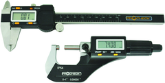 Digital Machinist Kit 0-6" Caliper with 0-1" IP54 Micrometer - Exact Industrial Supply