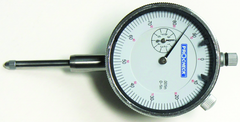0-1" .001" Dial Indicator - White Face - Exact Industrial Supply