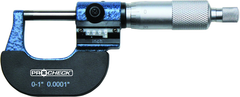0 - 1" .0001" Graduation Mechanical Digital Outside Micrometer - Exact Industrial Supply