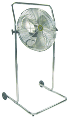 18" High Stand Commercial Pivot Fan - Exact Industrial Supply