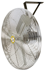 24" Wall / Ceiling Mount Commercial Fan - Exact Industrial Supply