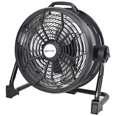14″ Portable Battery Fan, High Efficiency, Low power consumption up to 10 hours of run time