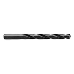 25/64; Jobber Length; High Speed Steel; Black Oxide; Made In U.S.A. Series/List #1330 - Exact Industrial Supply