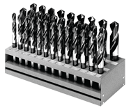 33 Pc. HSS Reduced Shank Drill Set - Exact Industrial Supply