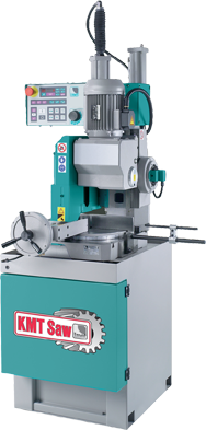 14" CNC automatic saw fully programmable; 4" round capacity; 4 x 7" rectangle capacity; ferrous cutting variable speed 13-89 rpm; 4HP 3PH 230/460V; 1900lbs - Exact Industrial Supply