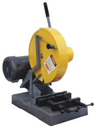 Straight Cut Saw - #HS14; 14: Blade Size; 5HP; 3PH; 220/440V Motor - Exact Industrial Supply