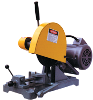Abrasive Cut-Off Saw-Floor Swivel Vise - #K10S-1; Takes 10" x 5/8 Hole Wheel (Not Included); 3HP; 1PH Motor - Exact Industrial Supply