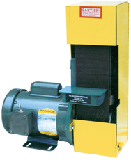 Belt Sander-with Dust Collector & Stand - #S4SV; 4 x 36'' Belt; 1/2HP; 1PH Motor - Exact Industrial Supply