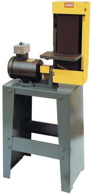 Belt Sander - #S6MW-1; 6 x 48" Belt; 3HP; 220V; 1PH Motor - Exact Industrial Supply