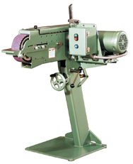 Belt Grinder - #17313; 3 x 79'' Belt; 3HP; 3PH; 220V Motor - Exact Industrial Supply