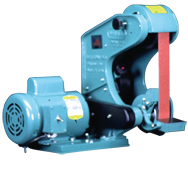 Belt Grinder - #482MC100A; 2 x 48'' Belt; 1HP; 1PH; 230V Motor - Exact Industrial Supply