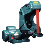 Belt Grinder - #760MC200B; 1-1/2 x 60'' Belt; 2HP; 3PH; 230V Motor - Exact Industrial Supply