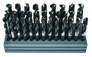 33 Pc. HSS Reduced Shank Drill Set - Exact Industrial Supply