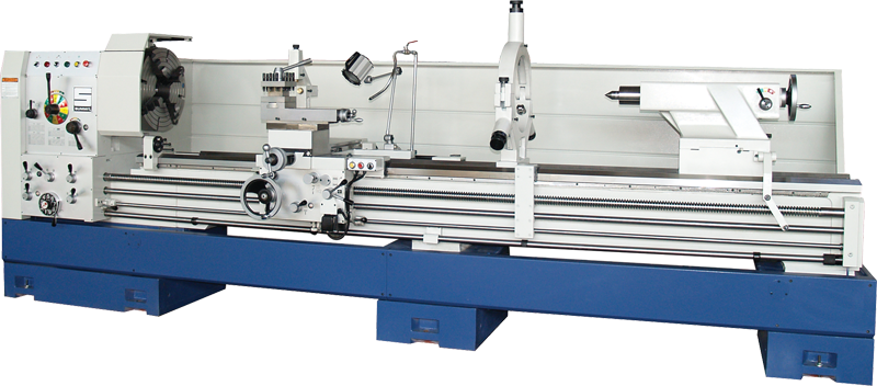 Large Spindle Hole Lathe - #336160 - 33'' Swing - 160'' Between Centers - 15 HP Motor - Exact Industrial Supply