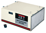 Jet Air Filtration - #AFS-5200; 800; 1200; & 1700 CFM; 1/3HP; 115V Motor - Exact Industrial Supply
