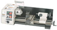 Mini Lathe - #M1015 6'' Swing; 10'' Between Centers; 1/3HP; 1PH; 110V Motor - Exact Industrial Supply