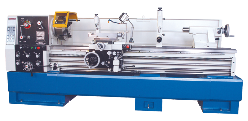 224160A 22" x 160" Gear Head Toolroom Lathe; (12) 35-1250 RPM Spindle Speeds; D1-8 Spindle; Spindle Hole Dia. 4-1/8";15HP 220/440volt/3ph - Exact Industrial Supply