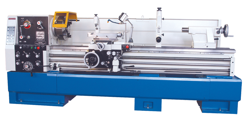 22460A 22" x 60" Gear Head Toolroom Lathe; (12) 35-1250 RPM Spindle Speeds; D1-8 Spindle; Spindle Hole Dia. 4-1/8"; 15HP 220/440volt/3ph - Exact Industrial Supply