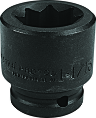 Proto® 1" Drive Impact Socket 1-7/16" - 8 Point - Exact Industrial Supply