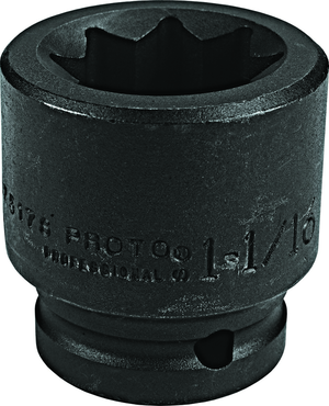 Proto® 1" Drive Impact Socket 1-5/8" - 8 Point - Exact Industrial Supply
