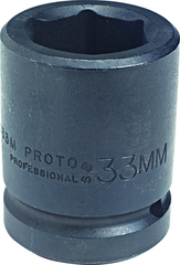 Proto® 1" Drive Impact Socket 32 mm - 6 Point - Exact Industrial Supply