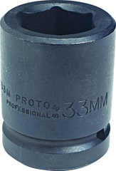 Proto® 1" Drive Impact Socket 28 mm - 6 Point - Exact Industrial Supply