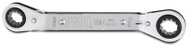 Proto® Offset Double Box Reversible Ratcheting Wrench 15 x 17 mm - 12 Point - Exact Industrial Supply