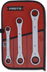 Proto® 3 Piece Ratcheting Box Wrench Set - 12 Point - Exact Industrial Supply