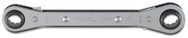 Proto® Double Box Reversible Ratcheting Wrench 1/2" x 9/16" - 12 Point - Exact Industrial Supply